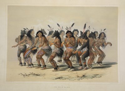 The Bear Dance, from Catlin